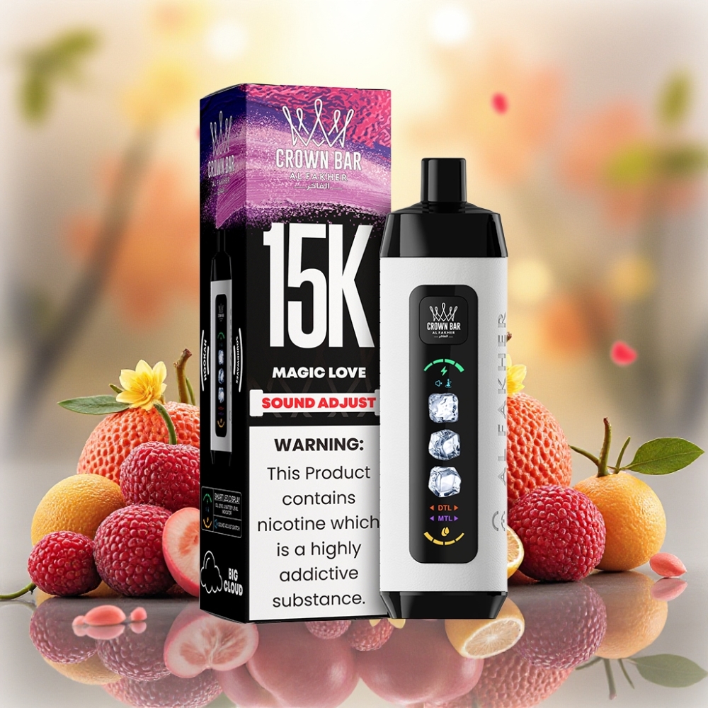 Al Fakher 15k Ice Adjust Clouds Disposable Device 15000 Puff 22ml 5mg Mesh Coil Type-C