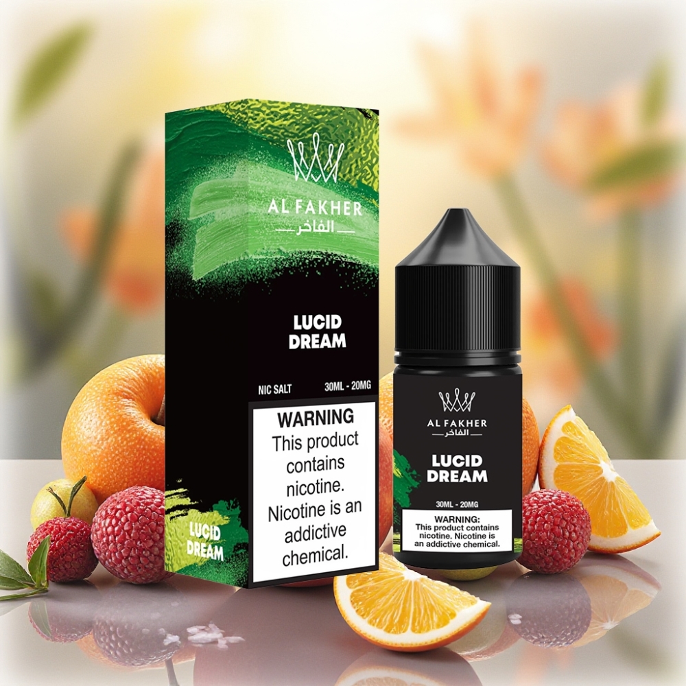 AL Fakher Nicotine Salt E-Liquid 30ml نكهة حلم ساطع 20MG للبود بن