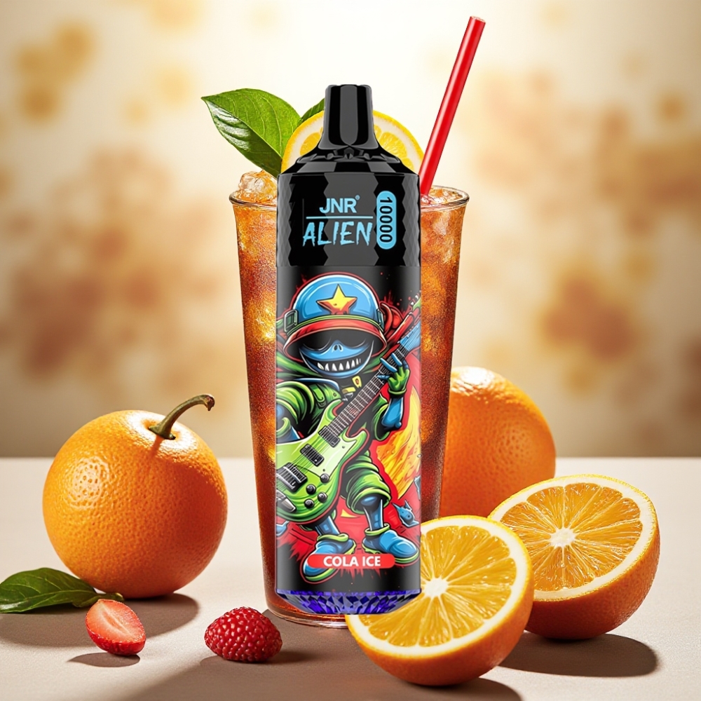 JNR Alien 10000 نفخة بطارية 850mAh نوع-C كولا آيس