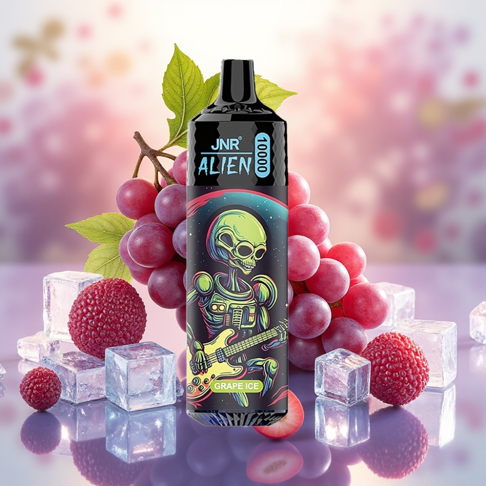 JNR Alien 10000 Puff 850mAh LED جهاز تبخير عنب مثلج