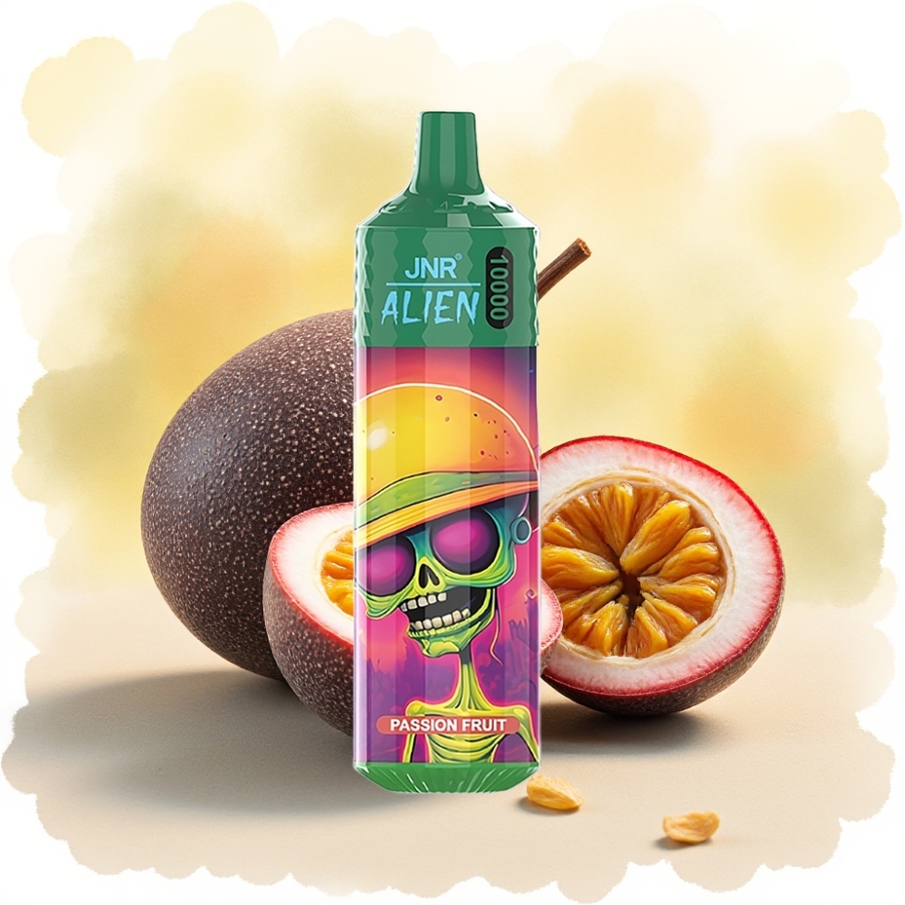 JNR Alien 10000 Puffs 850mAh فاكهة العاطفة شبكة 1.2 أوم