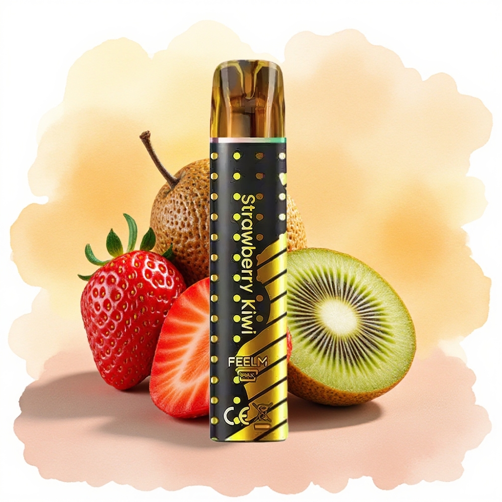 JNR Black&Golden 800 نفخة بطارية 550mAh 2ml فراولة كيوي