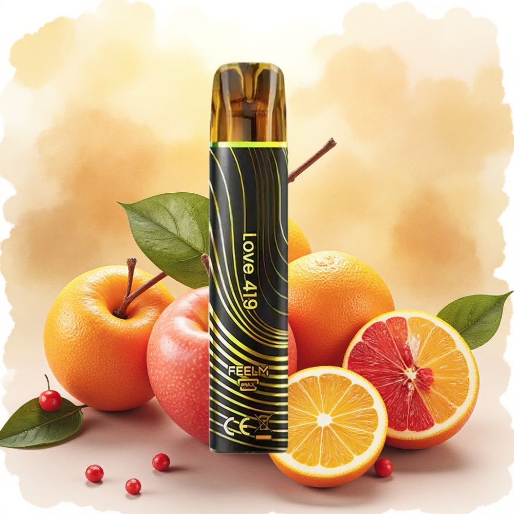 JNR Black&Golden 800 نفخة سعة بطارية 550mAh نكهة حب 419