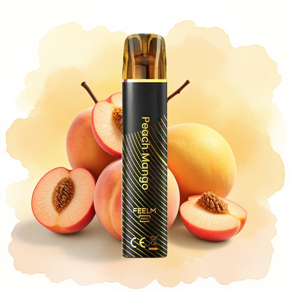 JNR Black&Golden 800 Puffs 550mAh خوخ مانجو