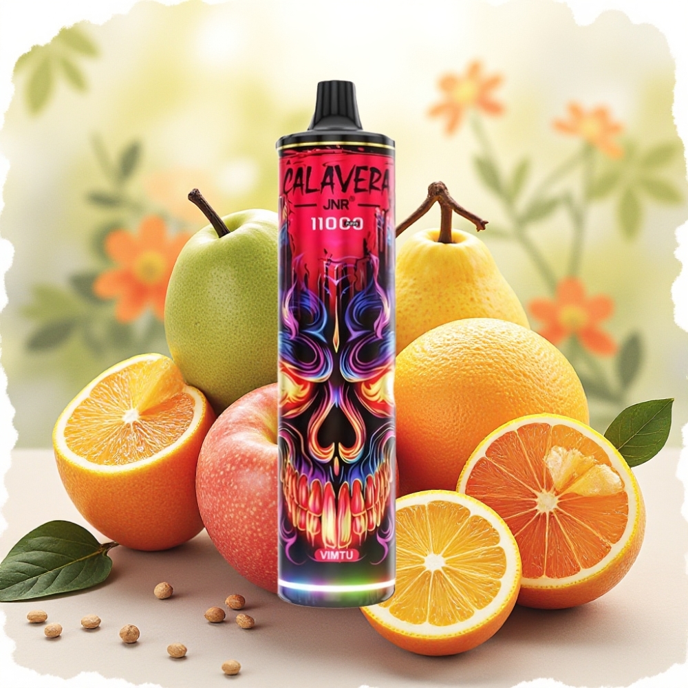 JNR Calavera 11000 نَفَثات شاحن Type-C سعة بطارية 850 مللي أمبير نكهة فيمتو