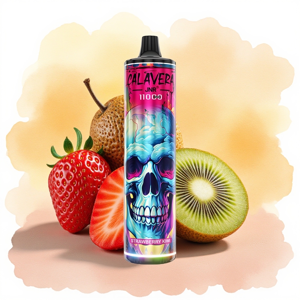 JNR Calavera 11000 نَفخة شاحن Type-C طعم فراولة كيوي