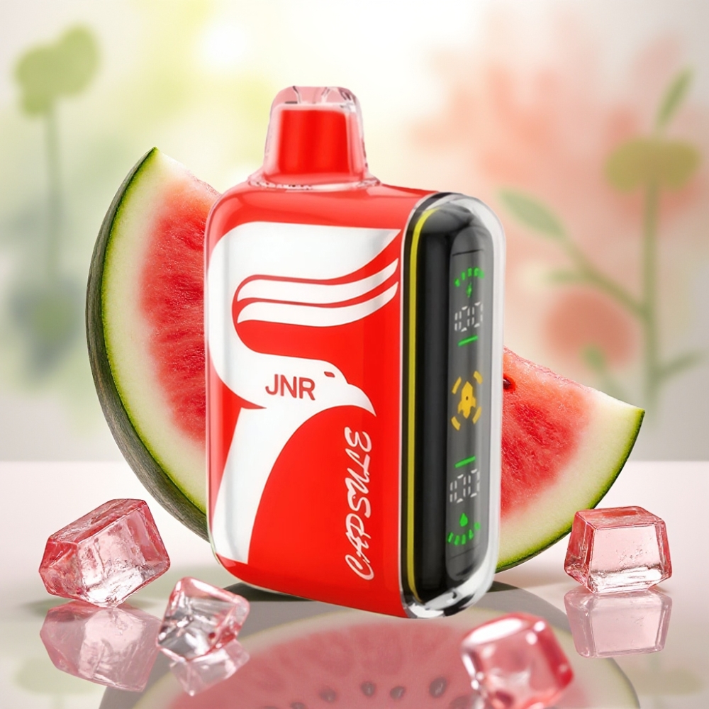 JNR Capsule 15000 فطيرة بطارية 850mAh شاشة ذكية بطعم بطيخ مثلج