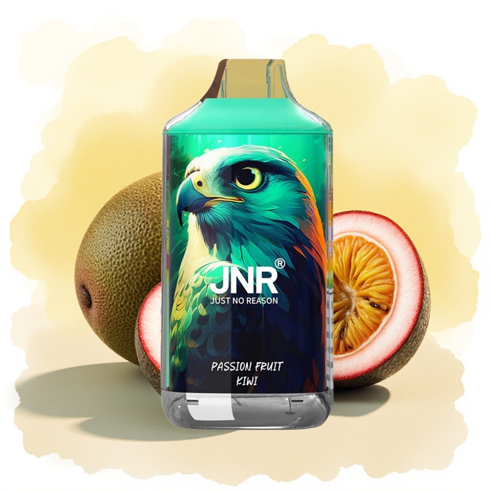 JNR Falcon 16000 Puffs 850mAh 22ml نوع مزدوج فاكهة العاطفة الكيوي