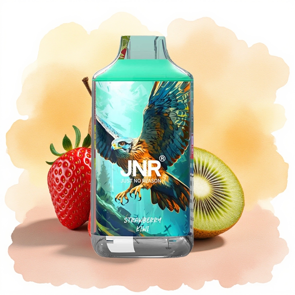 JNR Falcon 16000 Puffs فراولة كيوي 850mAh شاشة ذكية