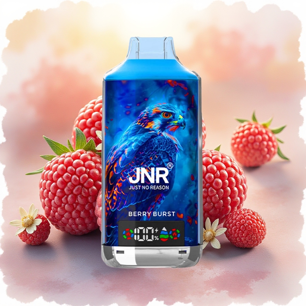 JNR Falcon X 18000 Puff بشري انفجار توت شاشة رقمية شحن سريع Type-C