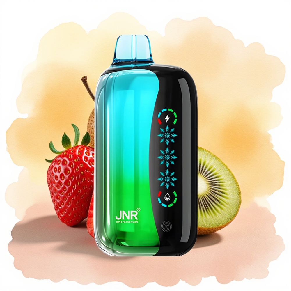 JNR Flex Ice 21000 نفخة شريحة مزدوجة 1.2 أوم فراولة كيوي