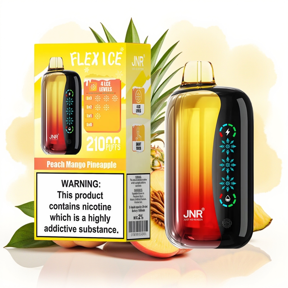JNR Flex Ice 21000 نفخة تبريد قابل للتعديل نوع-C خوخ مانجو أناناس