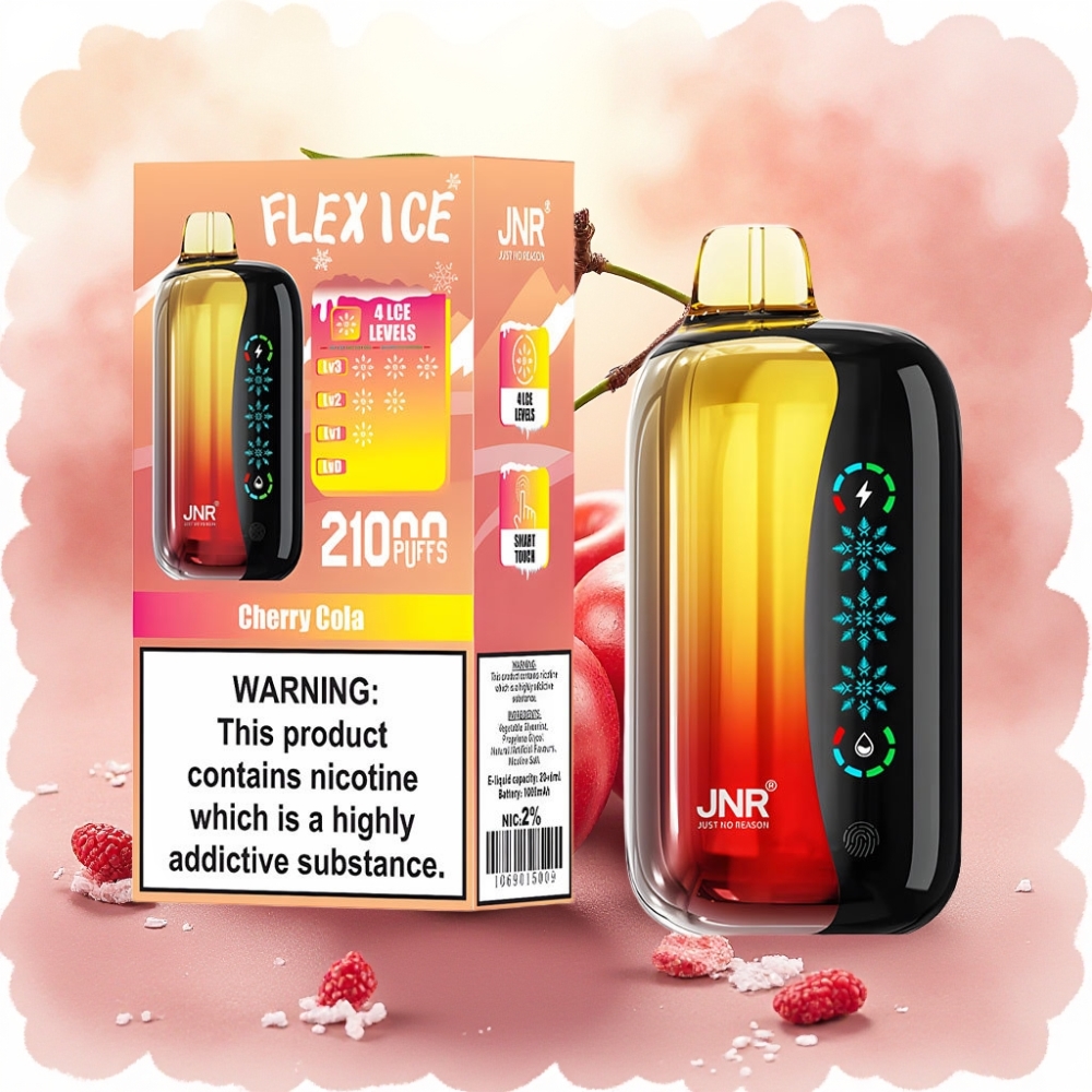 JNR Flex Ice 21000 نفخة شيري كولا شاشة لمس ضبط هواء