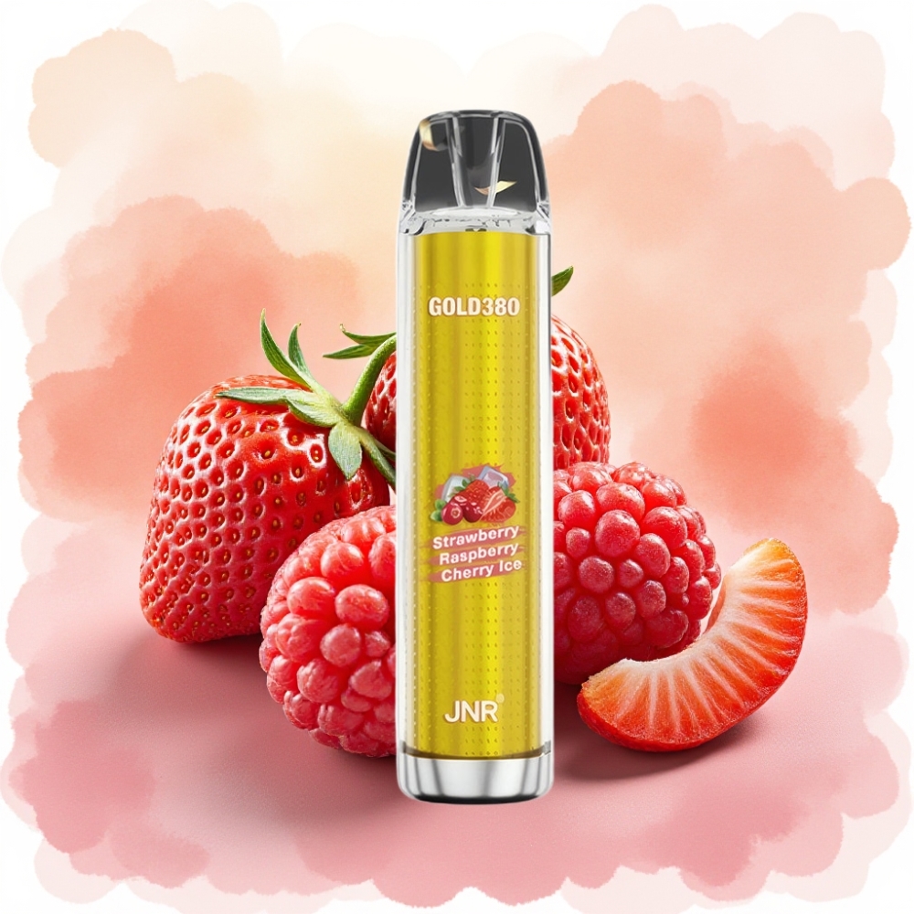 JNR Gold380 6000 نفخة ستروبيري راسبيري بخاخ إلكتروني