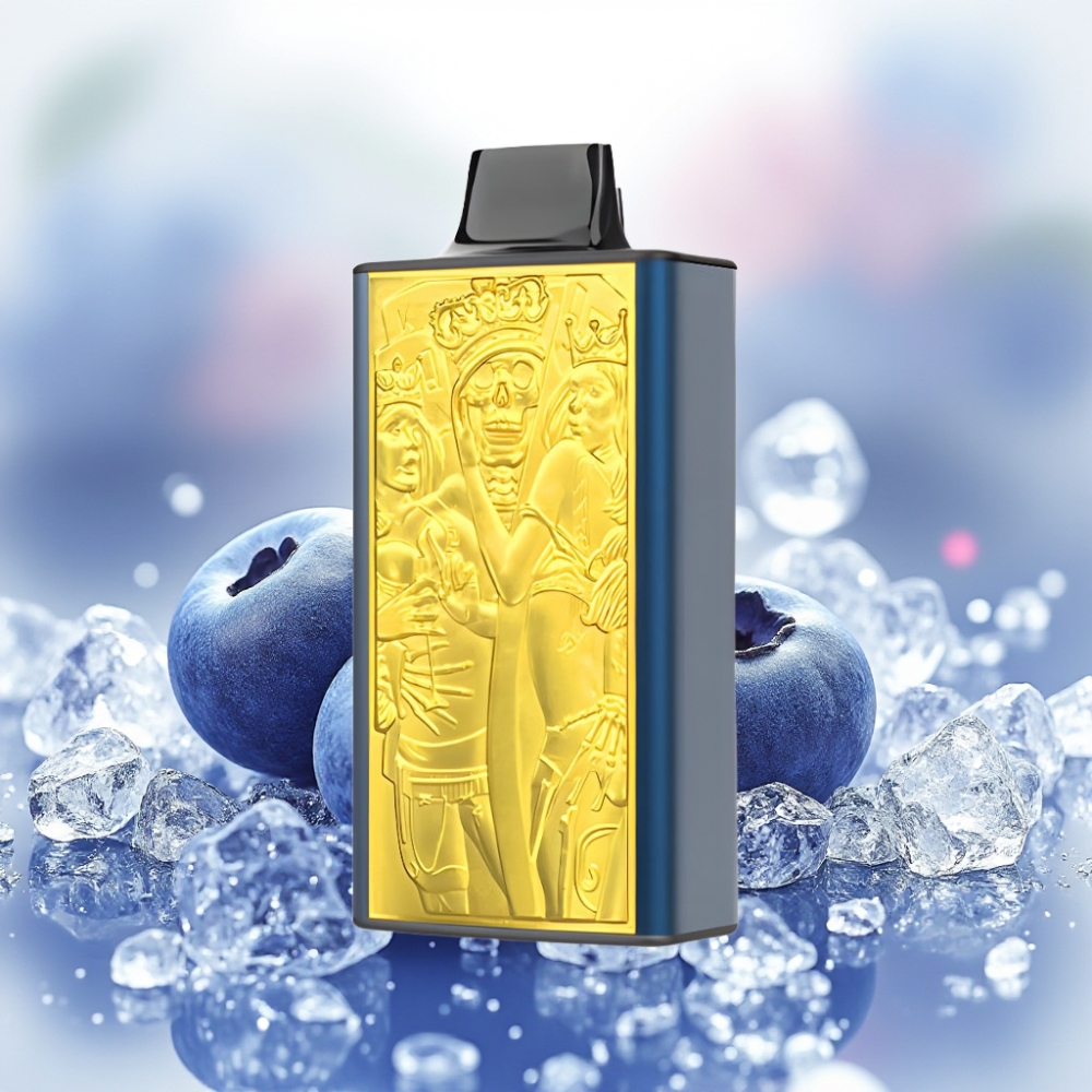 JNR Mega Box 25000 نفخة سجارة إلكترونية بطارية 850mAh بنكهة التوت الأزرق المثلج