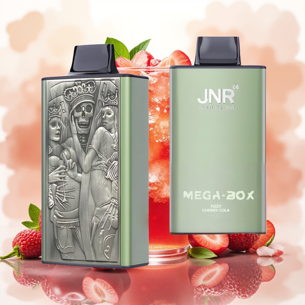 JNR Mega Box 25000 نفخة فيب قابل للتخلص بنكهة كرز كولا فوار