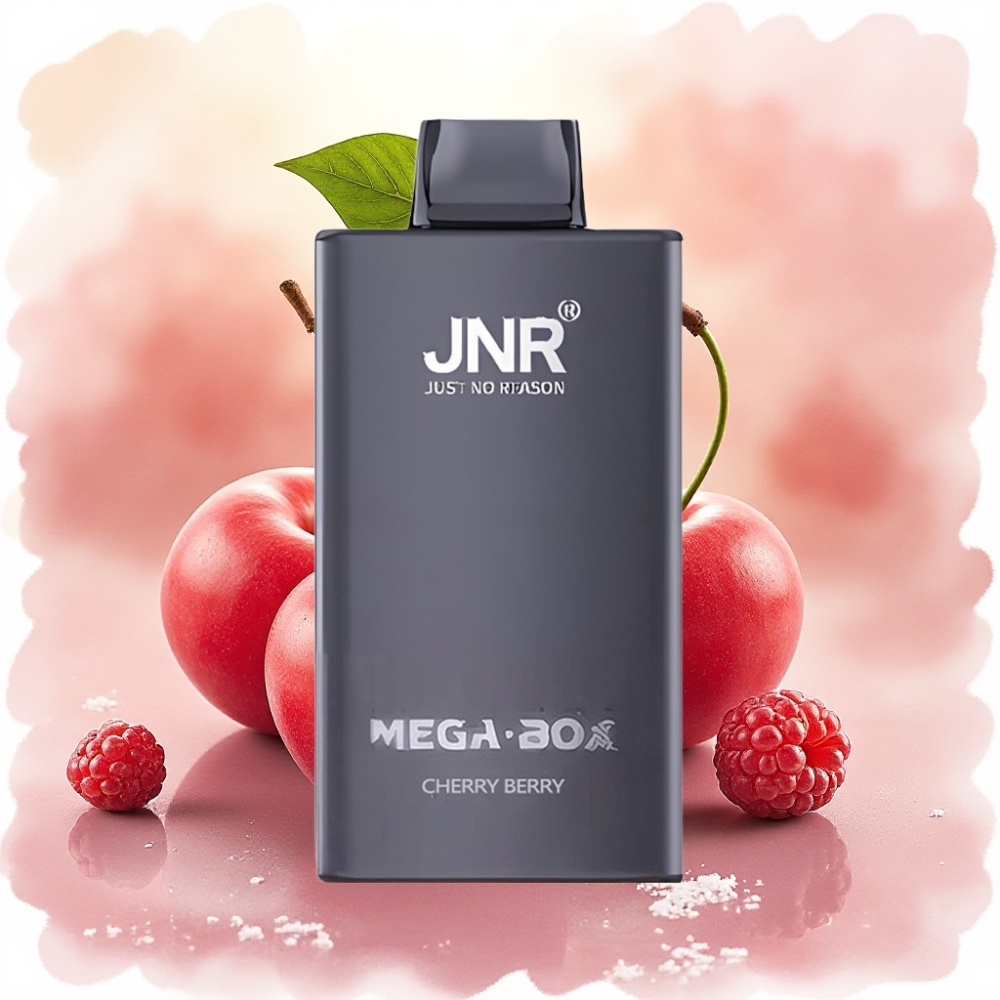 JNR Mega Box 25000 نفخة شيري بيري سجارة إلكترونية ذاتية الشحن