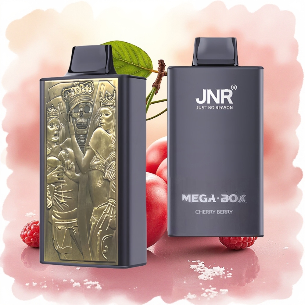 JNR Mega Box 25000 نفخة شيري بيري سجارة إلكترونية ذاتية الشحن