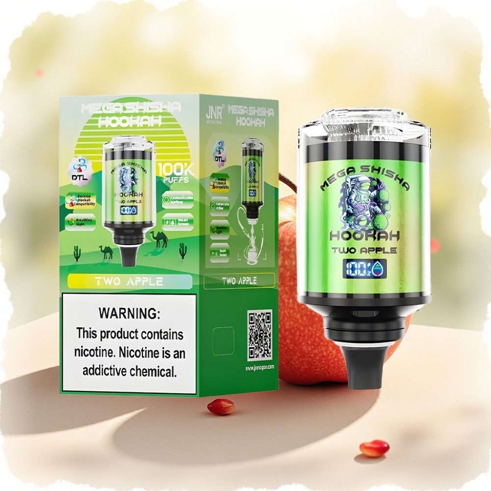 JNR Mega Shisha Hookah 100K شاشة ذكية شحن سريع