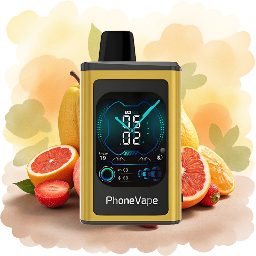 JNR PhoneVape 30000 نفخة شاحن Type-C تحكم بالتطبيق نكهة Fucking Fab