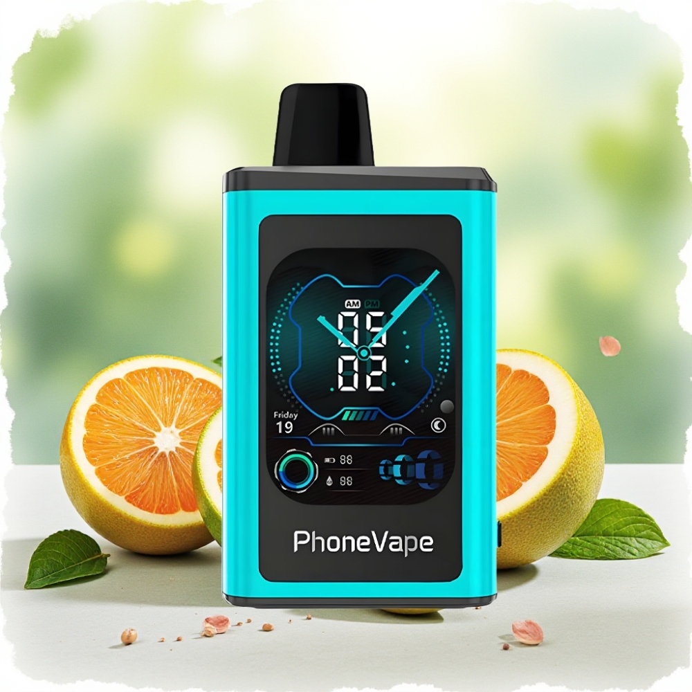 JNR PhoneVape 30000 نفخة شاحن Type-C نعناع ميامي