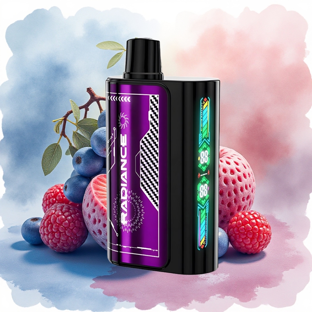 JNR Radiance 31000 نفخة شاشة ذكية توت أزرق كرز