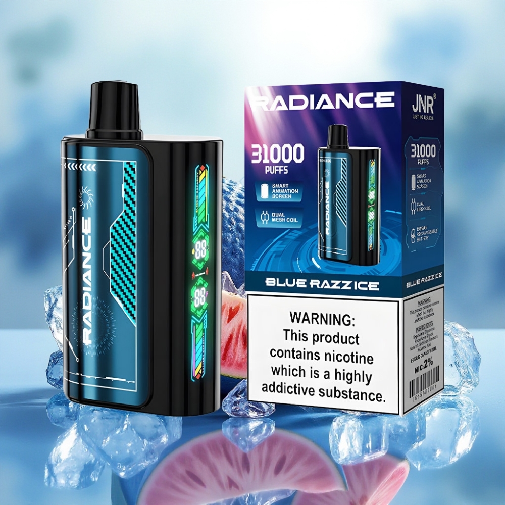 JNR Radiance 31000 نفخة شاشة ذكية ثنائي ميش توت أزرق مثلج