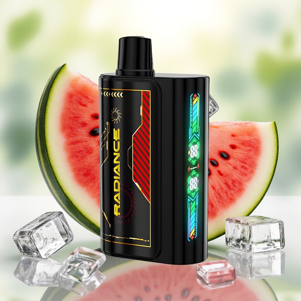 JNR Radiance 31000 نفخة شاشة ذكية بطارية قابلة للشحن بطعم البطيخ المثلج