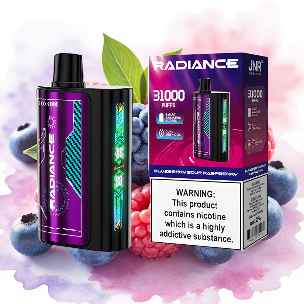 JNR Radiance 31000 نفخة شاشة ذكية توت أزرق-توت بري حامض