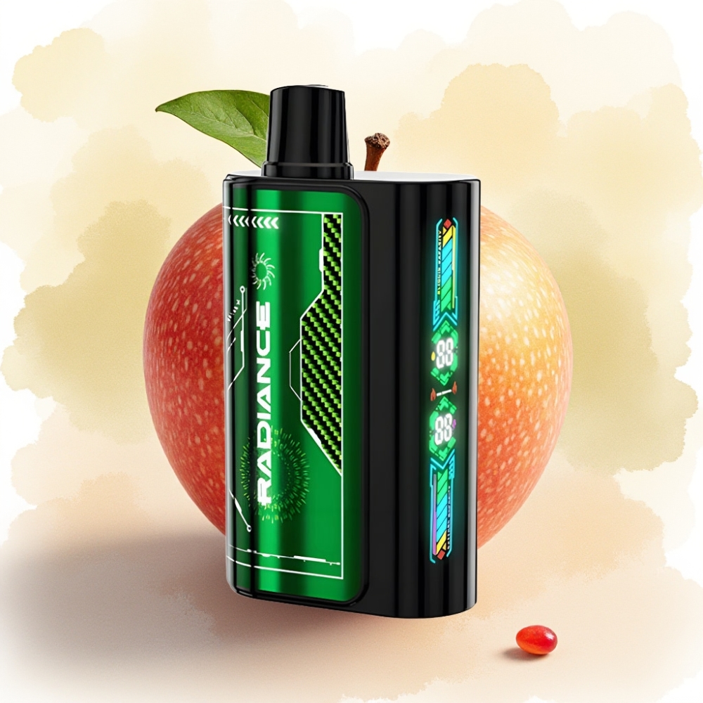 JNR Radiance 31000 Puffs شاشة ذكية تفاح مزدوج