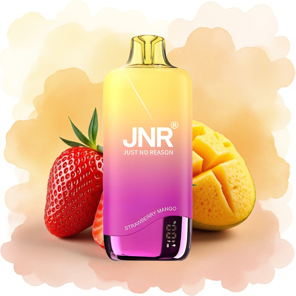 JNR Rainbow 10500 نَفَثات بطارية 600mAh خزان 18ml فراولة مانجو