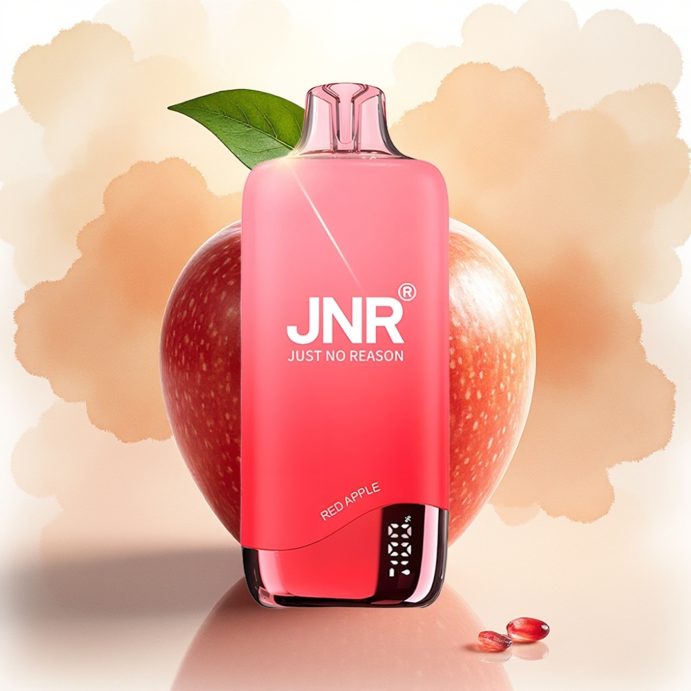 JNR Rainbow 10500 Puffs 18ml تفاحة حمراء