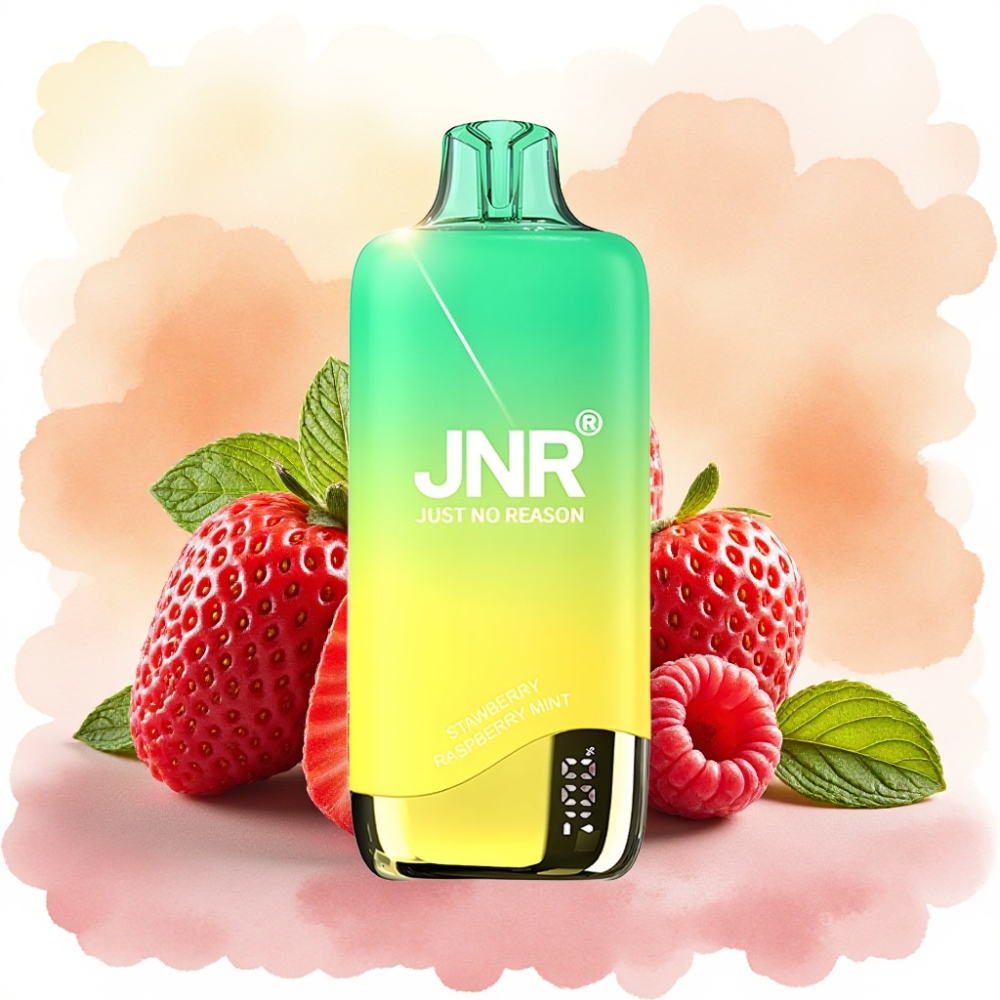 JNR Rainbow 10500 Puffs 18ml فراولة توت نعناع