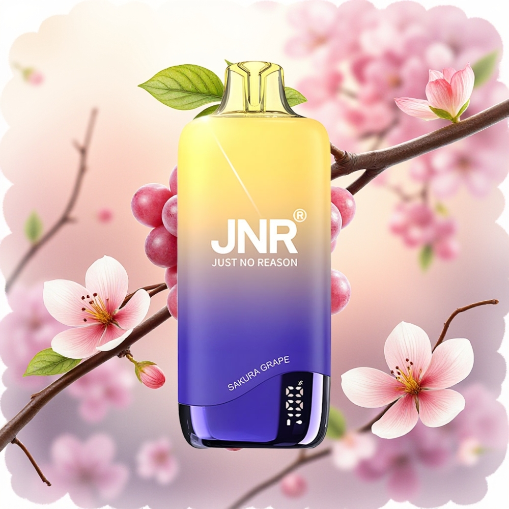 JNR Rainbow 10500 Puffs 18ml ساكورا عنب