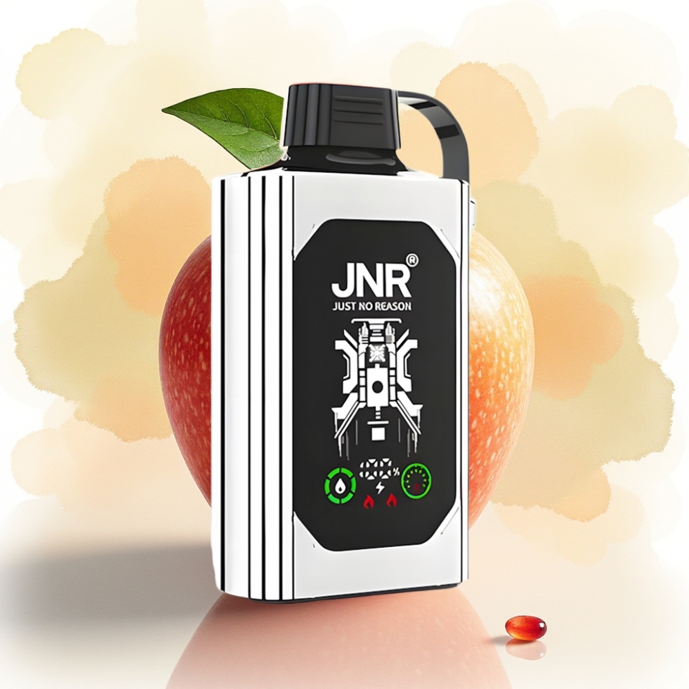 JNR Shisha Hookah Box 20500 نفخة شاشة HD بطارية 1000mAh تفاحتين